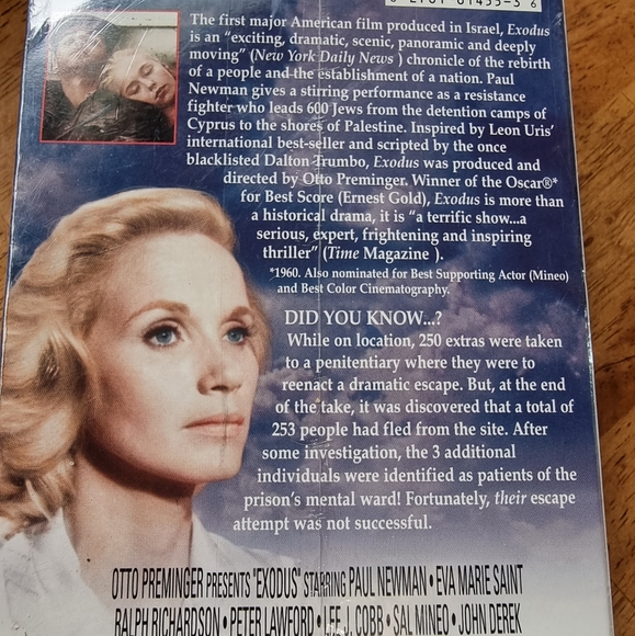 Exodus 2 VHS Tape Set - New! - Picture 4 of 4